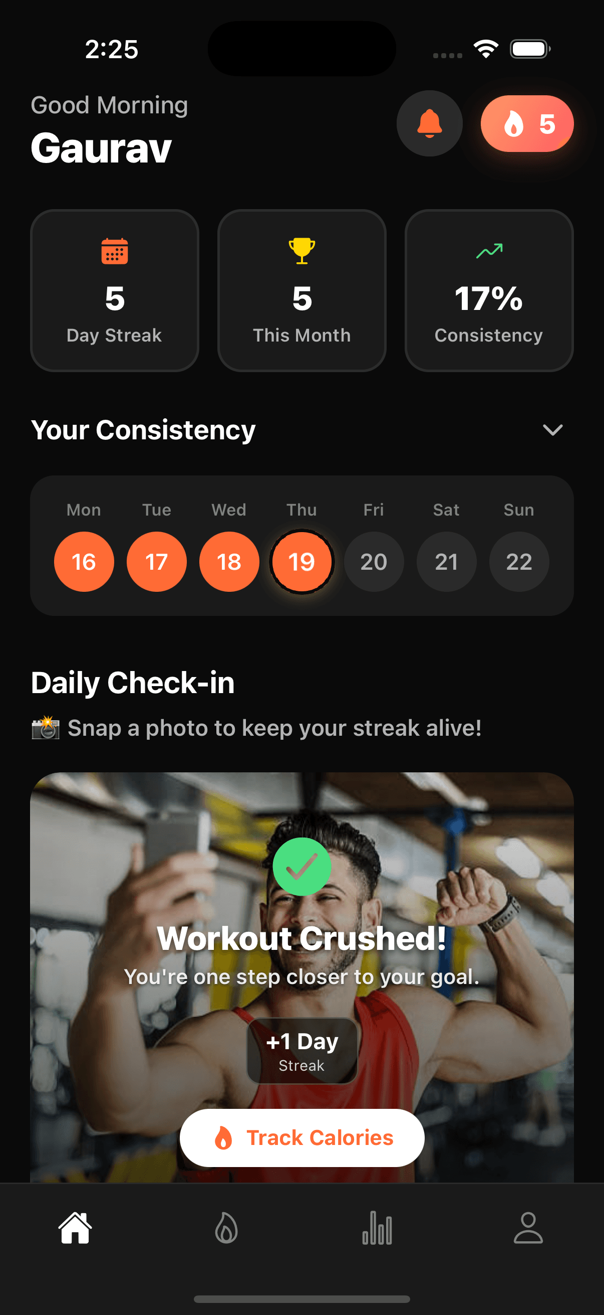 FitMe Dashboard